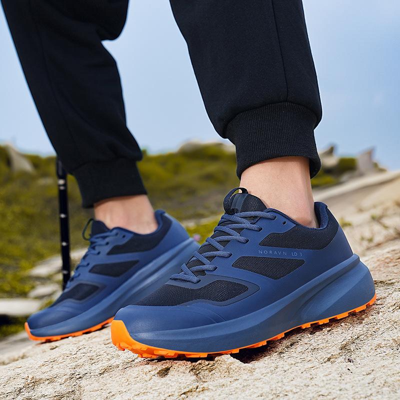 Niaojia Pingti Waterproof Outdoor Hiking Shoes Men's Cushioning Non-slip Off-road Running Shoes Sneakers Commuter Men's Shoes