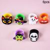 Halloween Kids Toys Favors Bracelets Ghost Pumpkin Wristband Hairclip Rubber Rings Halloween Birthday Party Gifts Pinata Filler