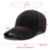 Pure Cotton Old Washed Baseball Cap Soft Top Solid Color Cap Sunshade Sunscreen Hat Embroidery