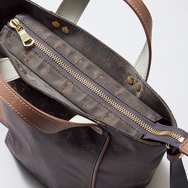 JAL Original Double Face Tasche Umhängetasche Damen Pochette Tasche [Rostbraun] Damen