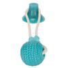 Green Spherical Suction Cup Dog Toy Braided Rope Self Play Pet Toy  Interactive Training