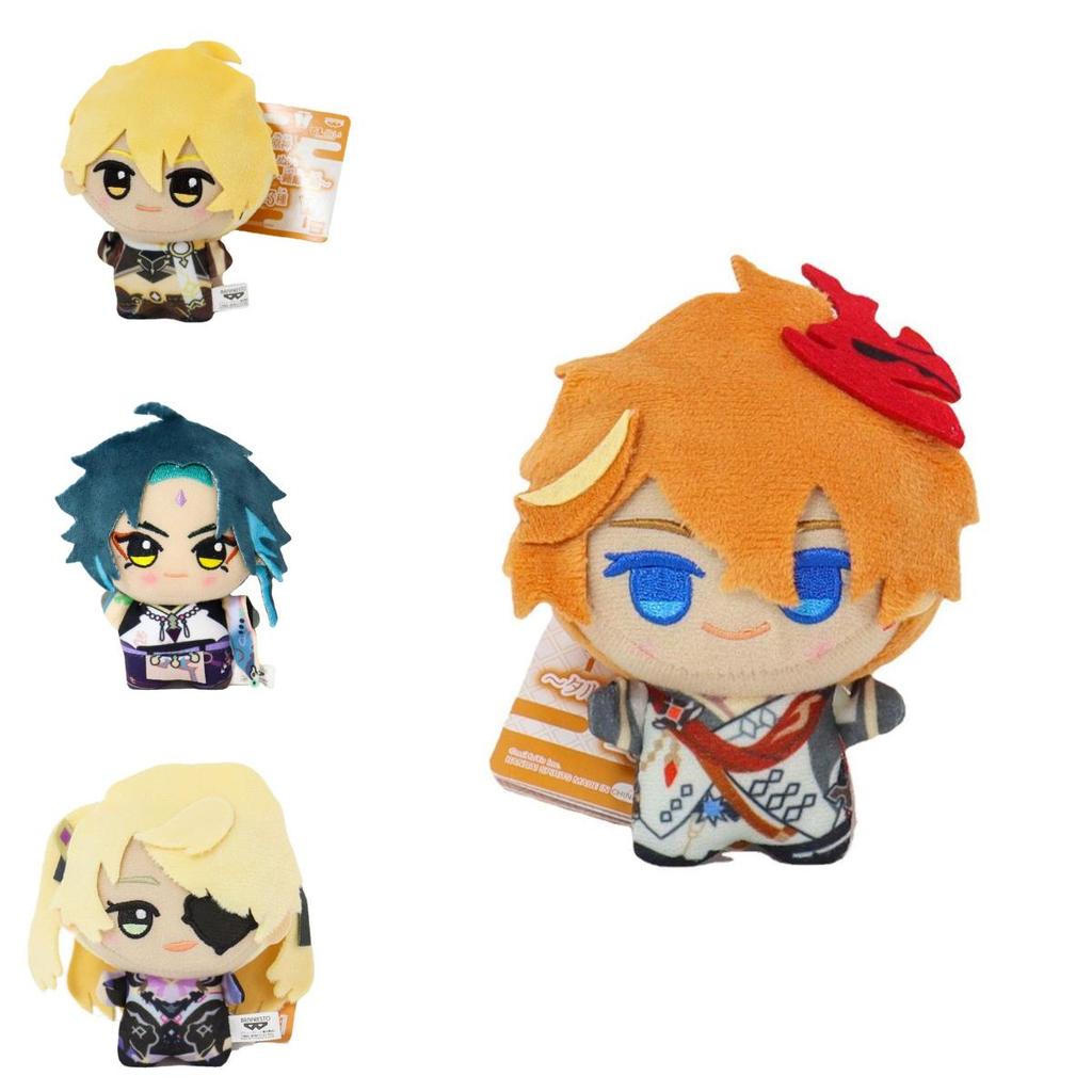 Genshin Impact Zhongli Xiao Plush Doll Pendant Figure Toy Cute Gift For Gaming Fans