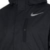 Nike Logo Print Sport Hooded Jacket With Large Pockets Men Outerwear Black CT2197-010