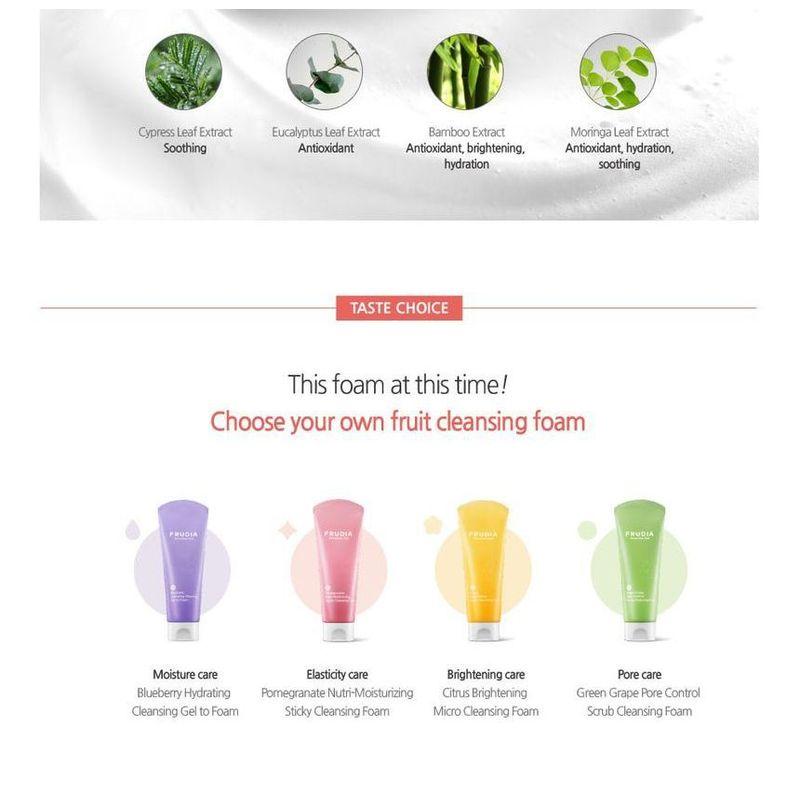 FRUDIA - Pomegranate Nutri-Moisturizing Sticky Cleansing Foam