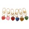 1PC Alloy Rust-Resistant Enamel Secure-Holding Gift Bag-Charm Heart Daily-Use- Charm Lightweight Keychain Durable