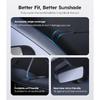 2025 Ice-Shield Car Windshield Sun Shade [100% Sun Block, 4Th-Gen Cooling Tech] Reflective Heat Ulation, Portable Foldable Front Window Sunshade