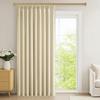 Topfinel Blackout Thermal Single 150cm Wide X 230cm with for Living Room and Soundproofing Curtains, Insulation, Panel, Long, Beige, Hooks, Bedrooms,