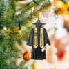 Graduation Ornament 2D Acrylic Gown And Stole Hanging Decoration Class of 2025 Souvenir Gift for High School College University Graduate