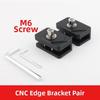 2PCS LED Work Light Clamp Holder Hood Light Mounting Bracket For Hood Light Mounting M8 M6 Auto Accessories