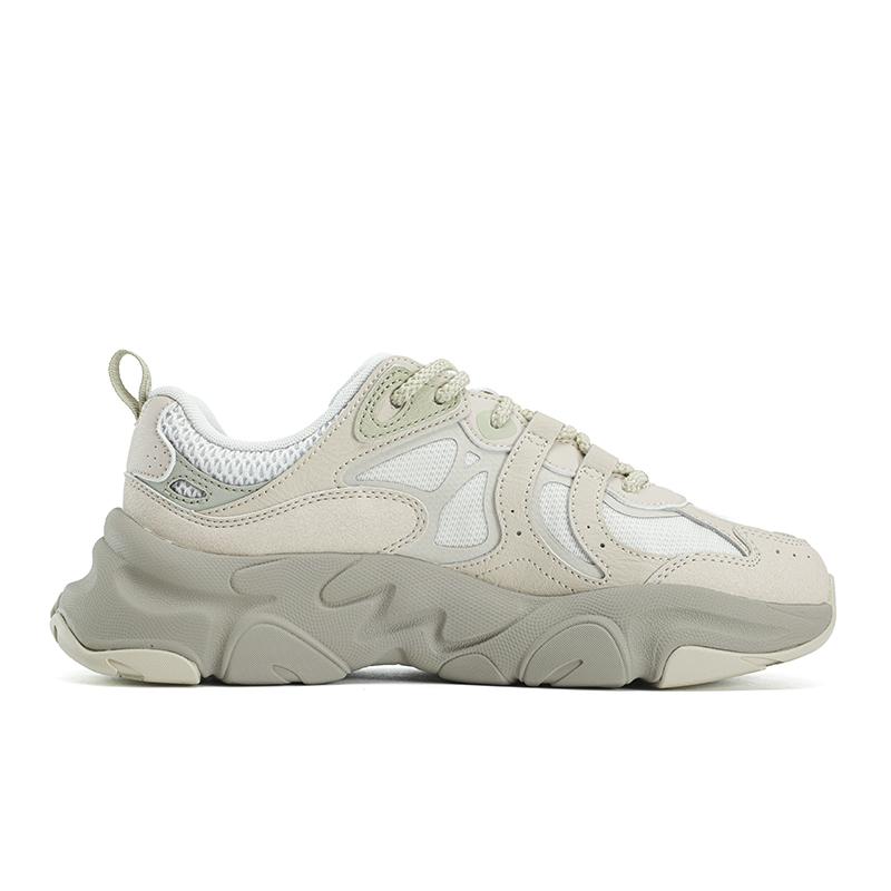 Fila MARS 3 Chunky Sneakers Women's Low-top White Agate Gray/Sun Kiss