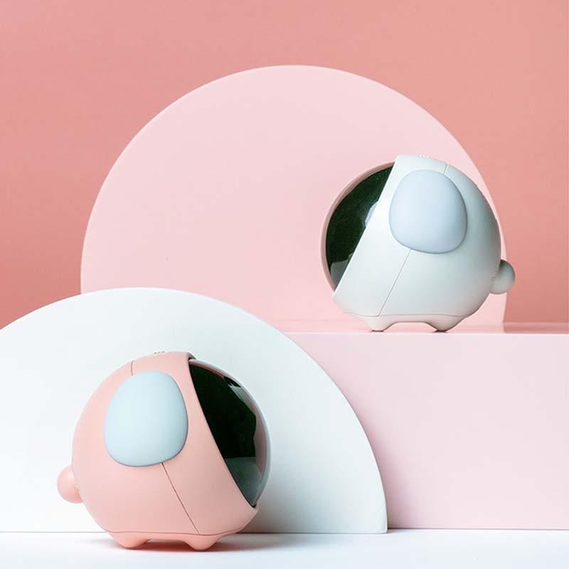 Despertador de Expressão Criativa Desenho Animado Relógio Despertador Digital de Cabeceira Infantil Relógio Multifuncional com Luz Noturna LED para Quarto