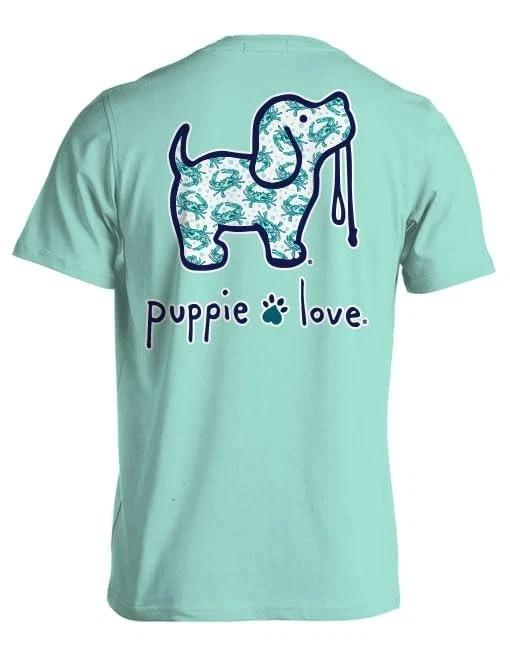 New PUPPIE LOVE CRAB T Shirt XL