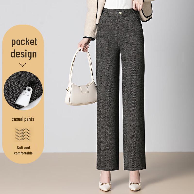 

Women s Plus Size Casual All-Season Straight-Leg Pants 5XL