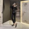 Retro rhinestone one-pedal Muller shoes Mary Jane flat-bottomed versatile bag head half slippers women's 2025 spring and autumn new models