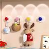 **Newcomer 3-Pack: Dopamine Adhesive Suction Cup Hooks - No-Drill, Strong Load-Bearing for Smooth Surfaces.**