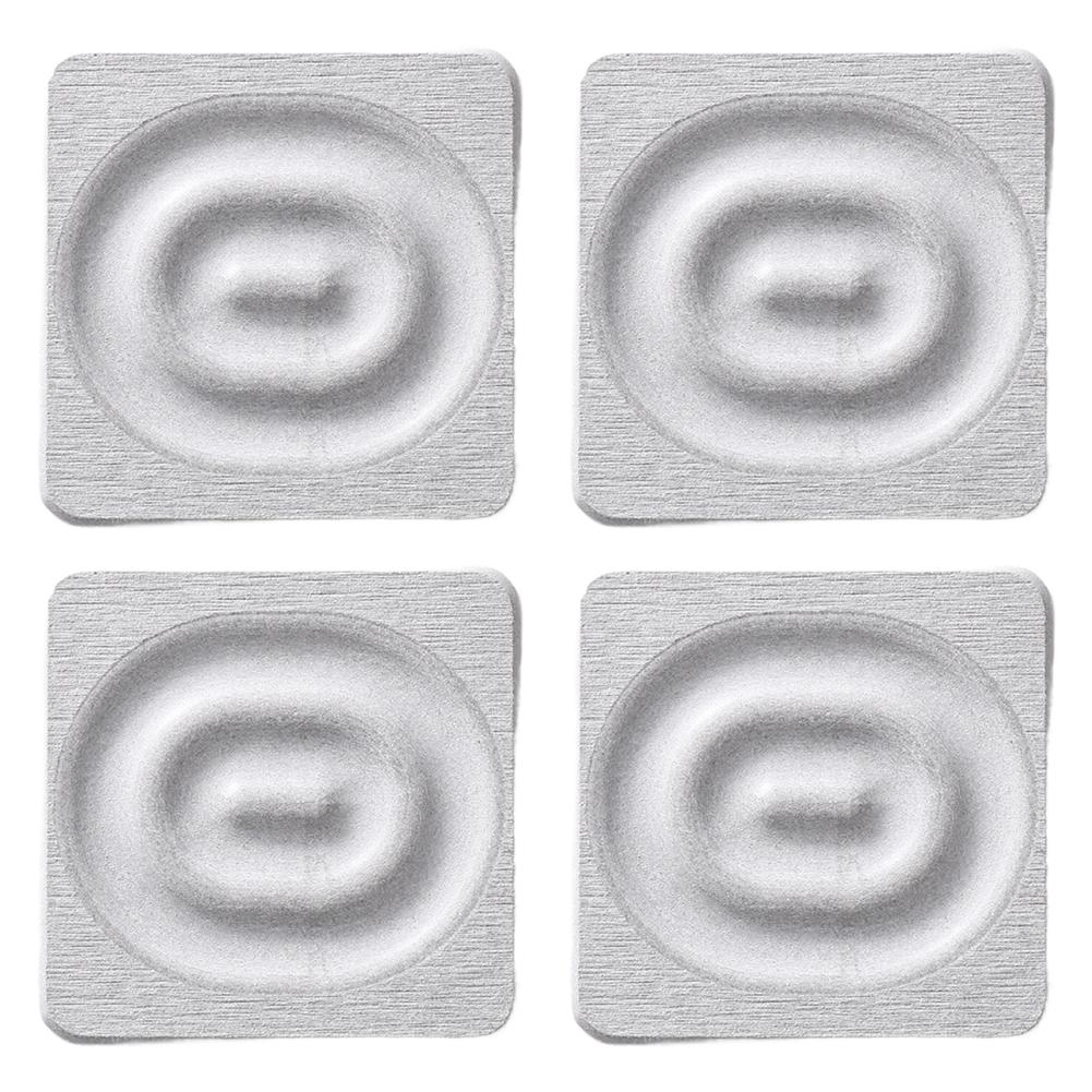 Набор подстаканников из диатомита, 4 шт., Быстросохнущая, Впитывающая воду, Нескользящий, Каменный коврик, 10x10 см, Для стаканов, кружек, цветочных горшков, Прикроватной тумбочки