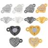 Useful Necklace Bracelet Connector Buckle Extender Connector Hook Rhinstone Magnetic Clasps New Accessories Silver Gold DIY