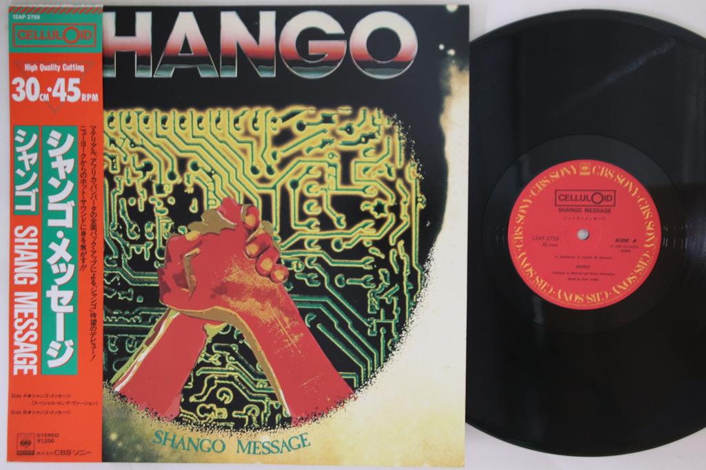 12inch Record SHANGO - Shango Message 12AP2759 CBS SONY 1983 Japan Obi Rap & Hip-Hop/R&B Used