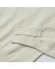 WORTHWHILE MOVEMENT Cuff Button Crew Neck (Light Beige)