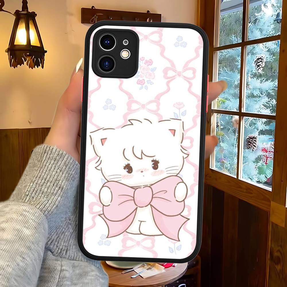 

Popular Artist M-Mikko For IPhone 15 16 Pro Max 11 12 13 14 XS XR X Plus 16E Matte Translucent Phone Cover iphone 14