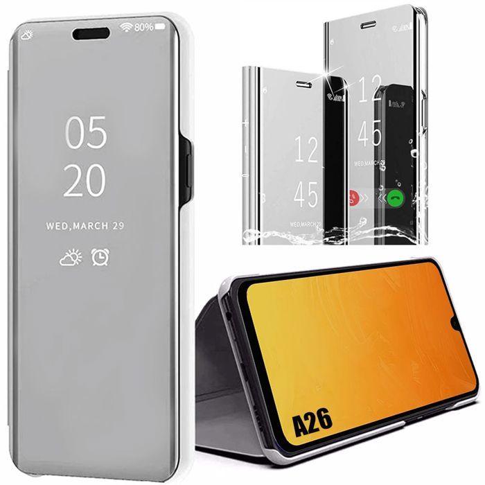 Coque de protection - BOOLING - pour Samsung Galaxy A26 5G - Antichoc - Effet Miroir - Argenté