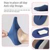 Men Vertical Stripe Ice Silk No Show Socks, Arbitrary Cut Non Slip Silicone Invisible Low Cut Cotton Sole Breathable Liner Socks