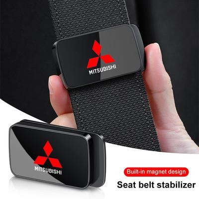 Car Safety Buckle Auto Seat Belt Stabilizer Auto Accessories For Outlander Lancer Mirage Xpander Pajero Sport Attrage