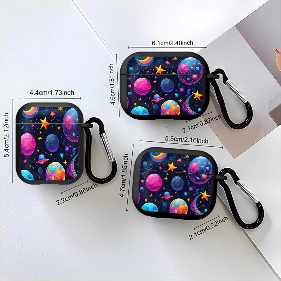 Case For Airpods Pro3 3 4 Pro Pro2 1 2 Earphone Cases Cover Dreamy Universe
