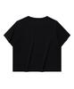 COVERNAT (W) C Logo Crop T-Shirt Black