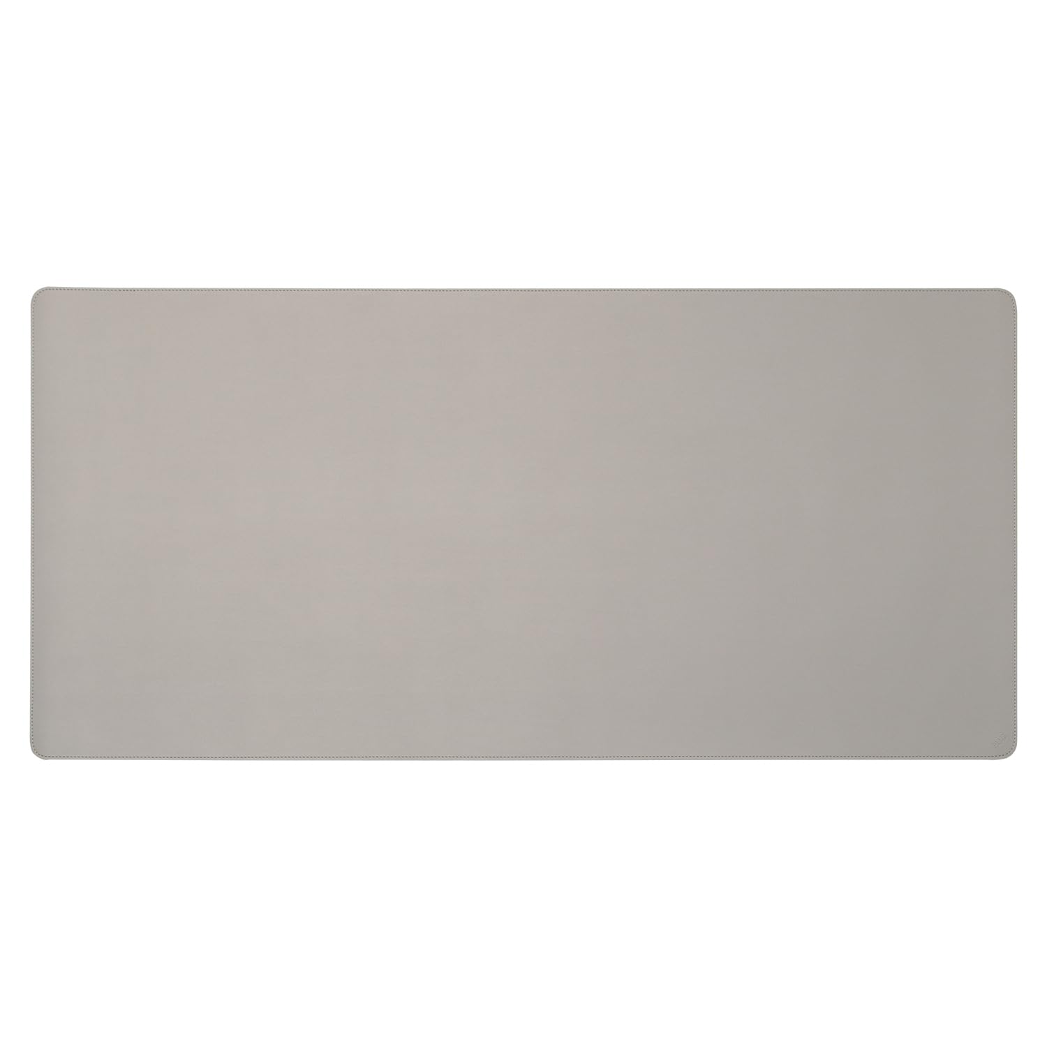 

Plus Desk Mouse Mouse Synthetic Mat, Compatible, Reversible, Double-Sided, Smooth/Soft Leather-Touch Pad, Leather, 900x430mm, Gray/Blue-Gray,