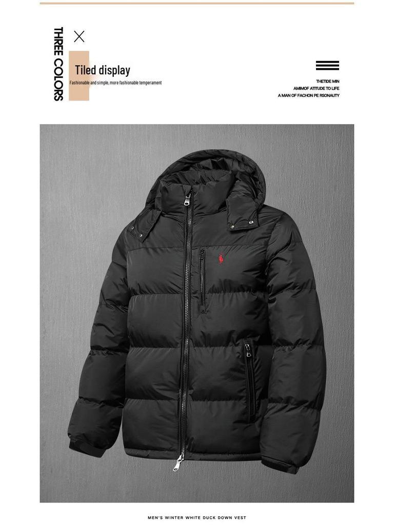 Veste Chaude à Capuche Coupe-vent Unisexe - Version Haute