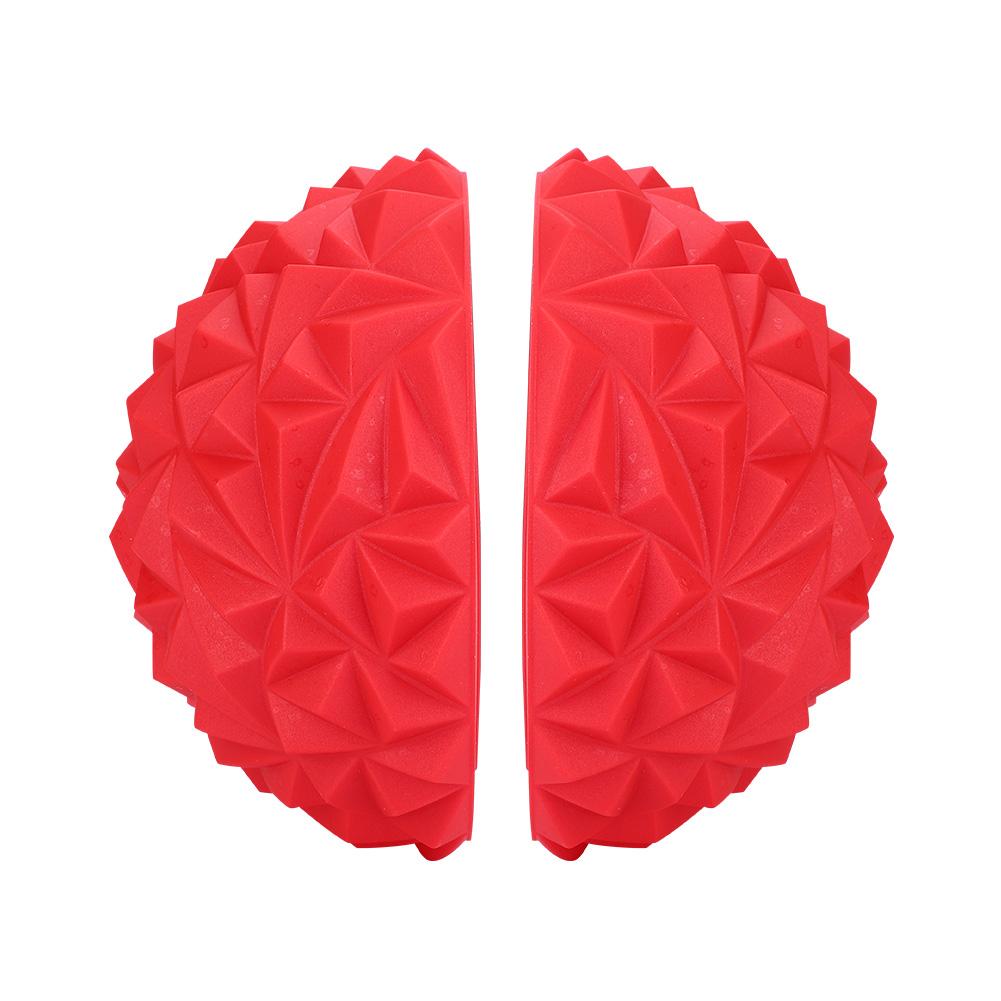 

2 шт. Йога полумяч физическое фитнес-устройство дети балансировочные стручки тренировочная игрушка(зеленый)