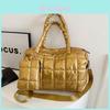 Street Style Quilted Mother And Daughter Bag With Polyester Material For Daily Use