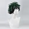 Premium Quality Anime My Hero Academia Deku Izuku Midoriya Short Cosplay Wig In Green With Black