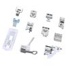 11pcs MultiFunction Zipper Presser Feet Low Shank Type Replacement Presser Foot  Home Sewing
