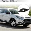 Front Right Fog Light Grill for Mitsubishi Outlander 2016-2019 Front Lower Bumper Fog Light Cover Inserts ABS 1 Pc