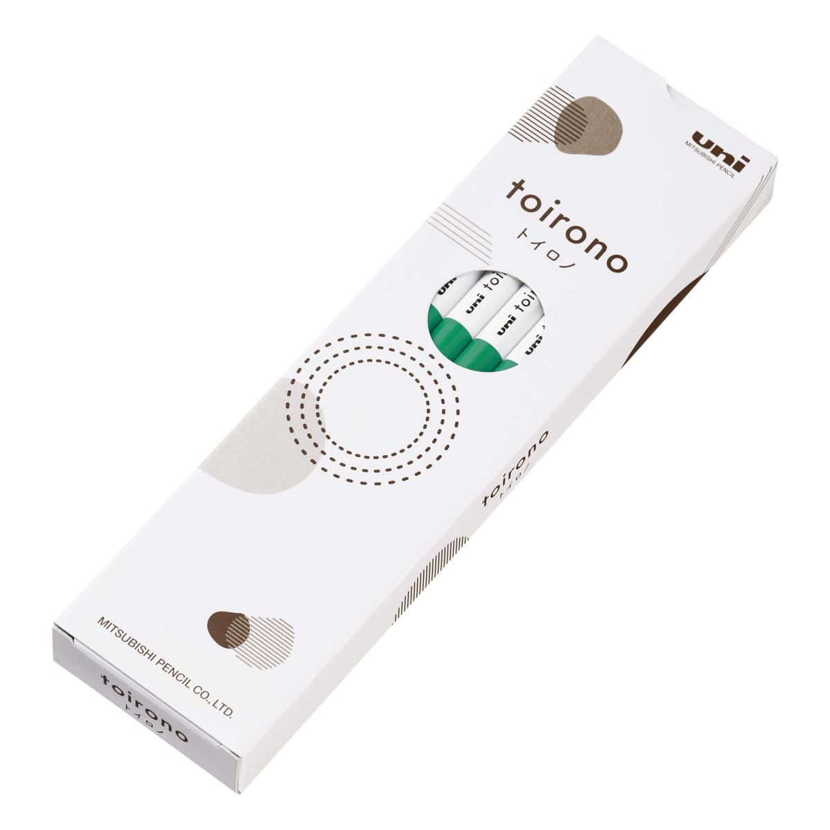 

Mitsubishi Pencil Toirono Colored 1 Biridian Pencils, Dozen, TR.1591D