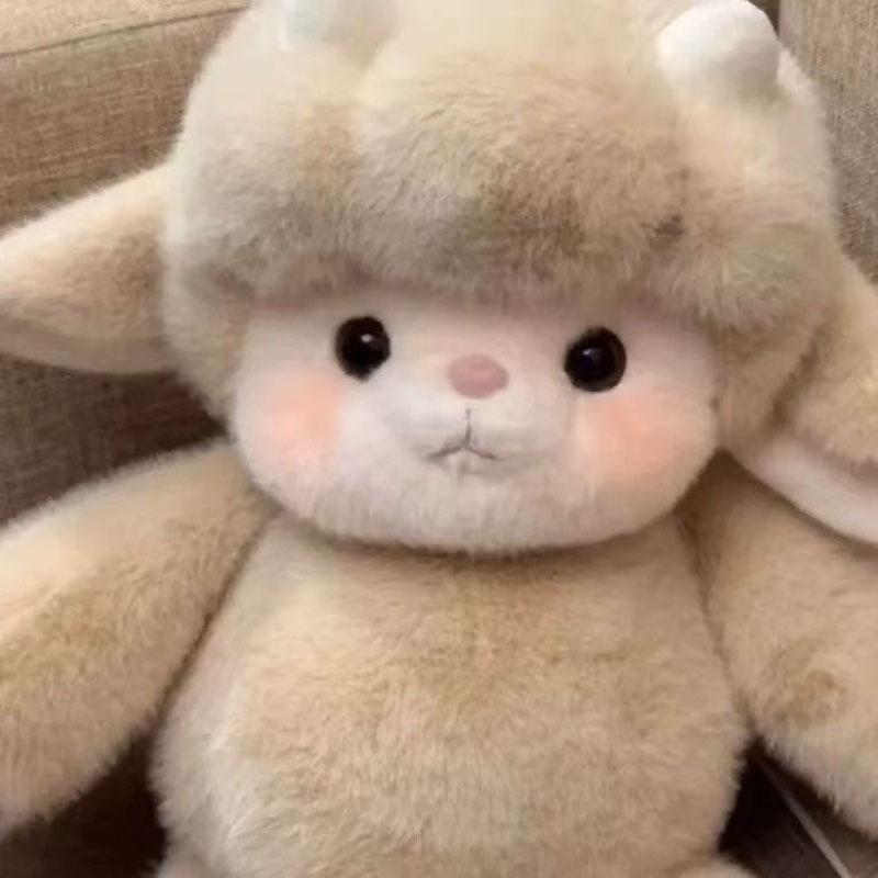 Süßes Schaf Plüschtier Kawaii Lamm Stofftier Puppe Squishy Flauschiges Plüschtier Kissen Für Kinder Geburtstagsgeschenk Heimdekoration Goodhug