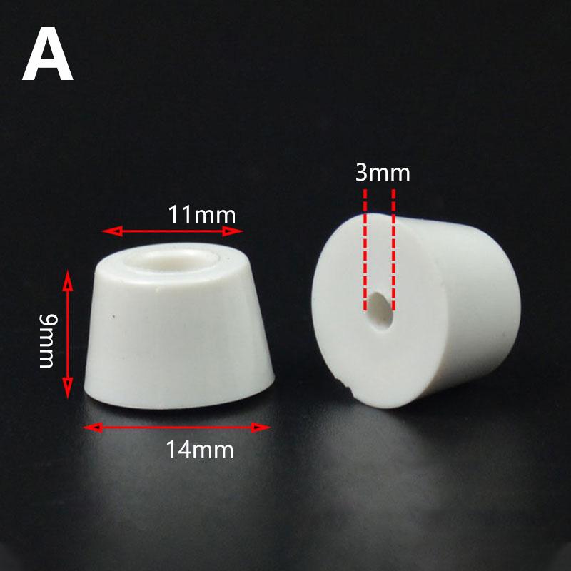 

10Pc Universal White Rubber Feet Non-slip Furniture Foot Pad Table Leg Cabinet Bottom Pad Table Chair Leg Foot Protector Cover