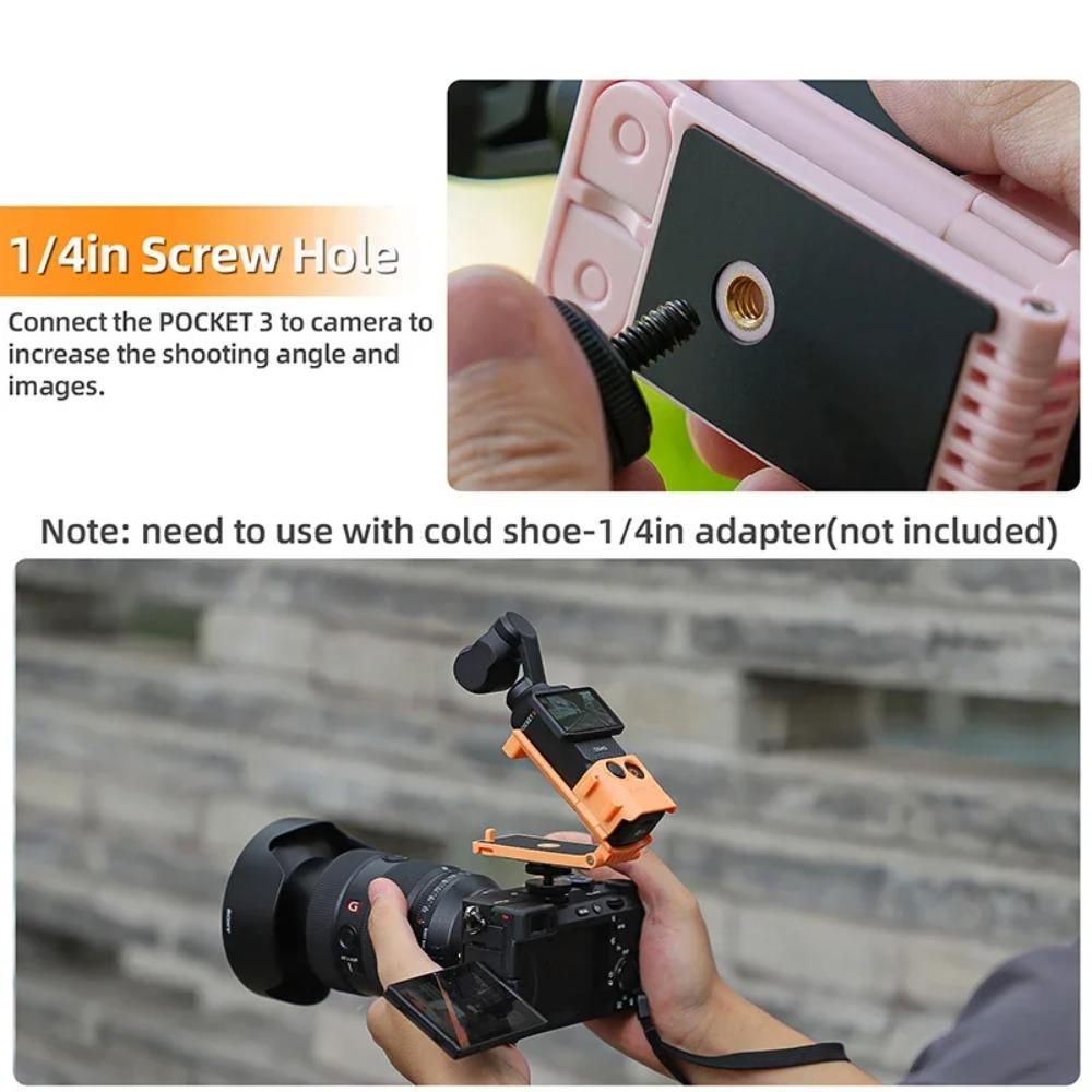 Upgraded Magnetic Adjustable Mount Stand Tabletop & Cycling Clip Holder For DJI Osmo Pocket 4 3 Vlog Gimbal Camera Accessories