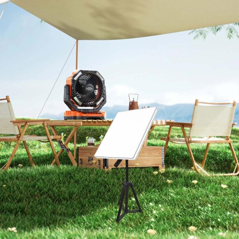 Folding Tripod Support For Travel Satellite Stand And Ethernet Adapter Mounting Bracket Rack