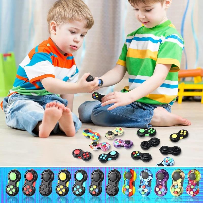 Fidget Pad Stress Relieving Handle Magic Cube For Classroom Play Adhd Artifact For Ventilating Creativity Toy Stress Relieving