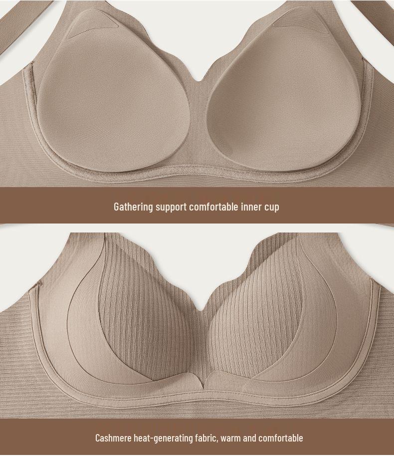 Seamless Wireless Lifting Bra: Supportive, Comfortable, Anti-Sagging Bust Control