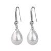 1 Pair Water Imitation Pearls Drop Earrings Round Stud Earrings Fashion Pearl Earrings  Women Gift