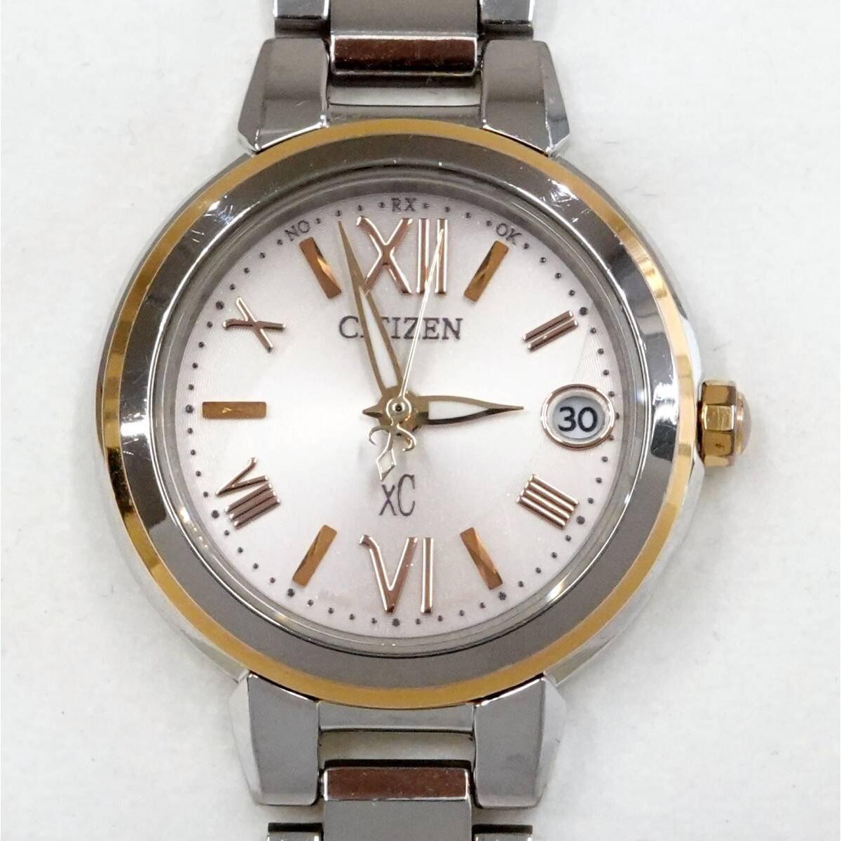 Used CITIZEN Citizen XC Cross Sea H058-T016553 Women s Solar Radio