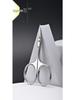 4th Gen Stainless Steel Curved Dead Skin Scissors – Professional Manicure Tool with 6-Sided Blade