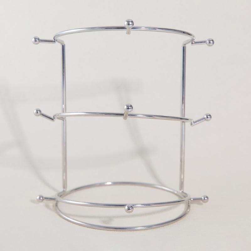 Stylish Crown Storage Stand Detachable Four Tiers Display Shelf for Exhibitions Elegant Crystal Hairband Support Holder