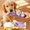 Dog Chew Toy Sneaker Funny Puppy Teething Toy Cotton Rope Chew Toy with Squeaker And Bell for Aggressive Chewers Small Medium Dogs Fetch Tug-of-War