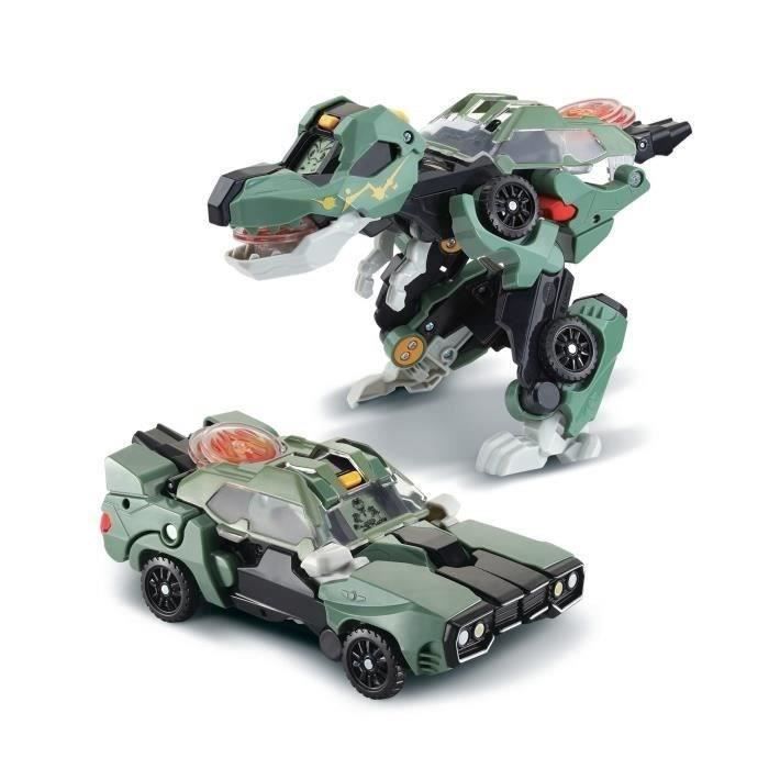 VTECH - Switch &amp; Go Dinos Lanceur - Tyram, Super T-Rex Lance Flammes