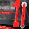Rubber Strip Scraper & Pressing Wheel Gap Adjustment Tool